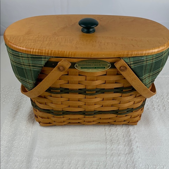 Longaberger Traditions Collection Picnic Basket
